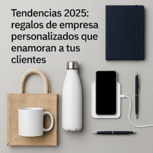 Lee más sobre el artículo Tendencias 2025: regalos de empresa personalizados que enamoran a tus clientes